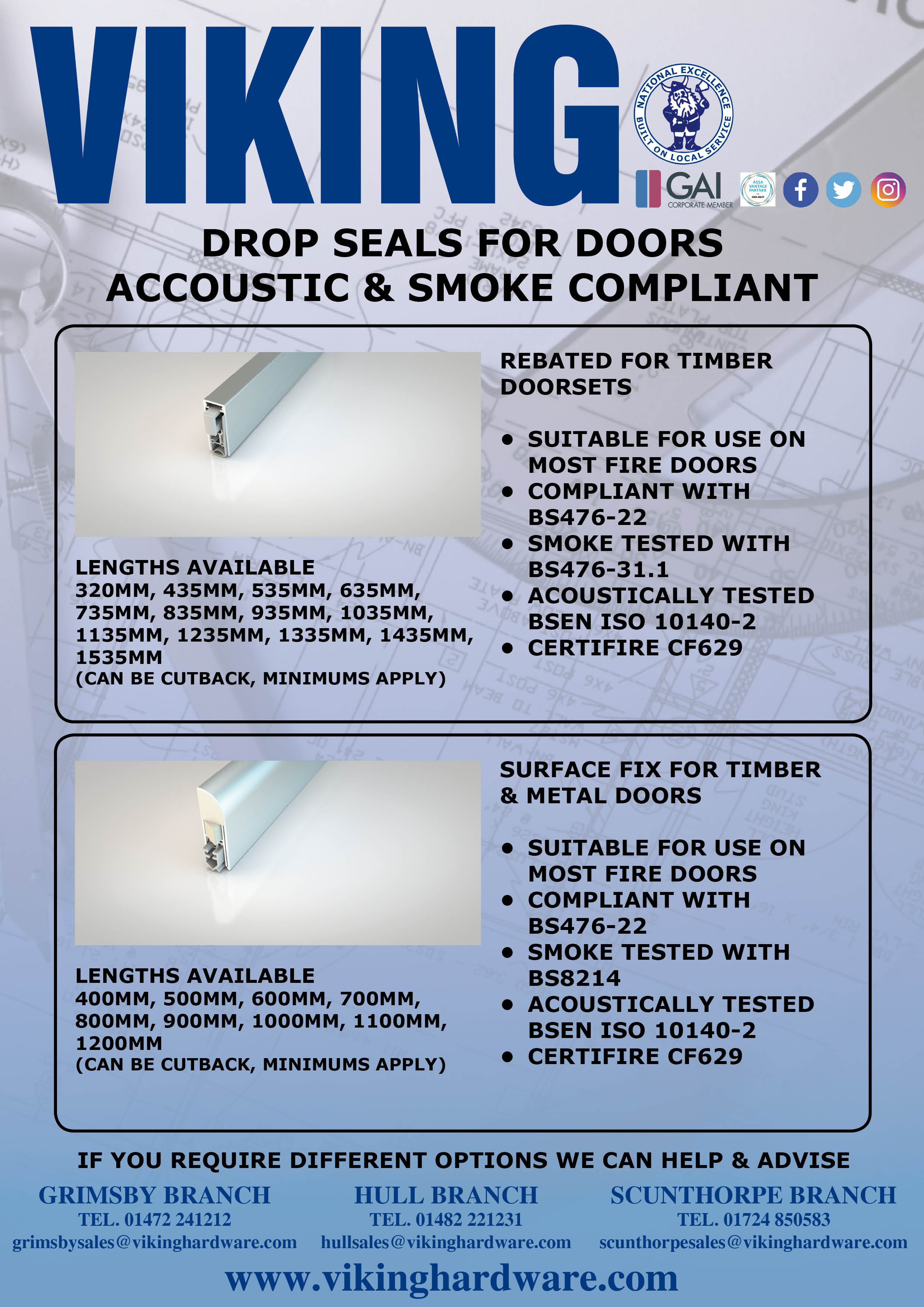 Offers & New Products Viking Hardware