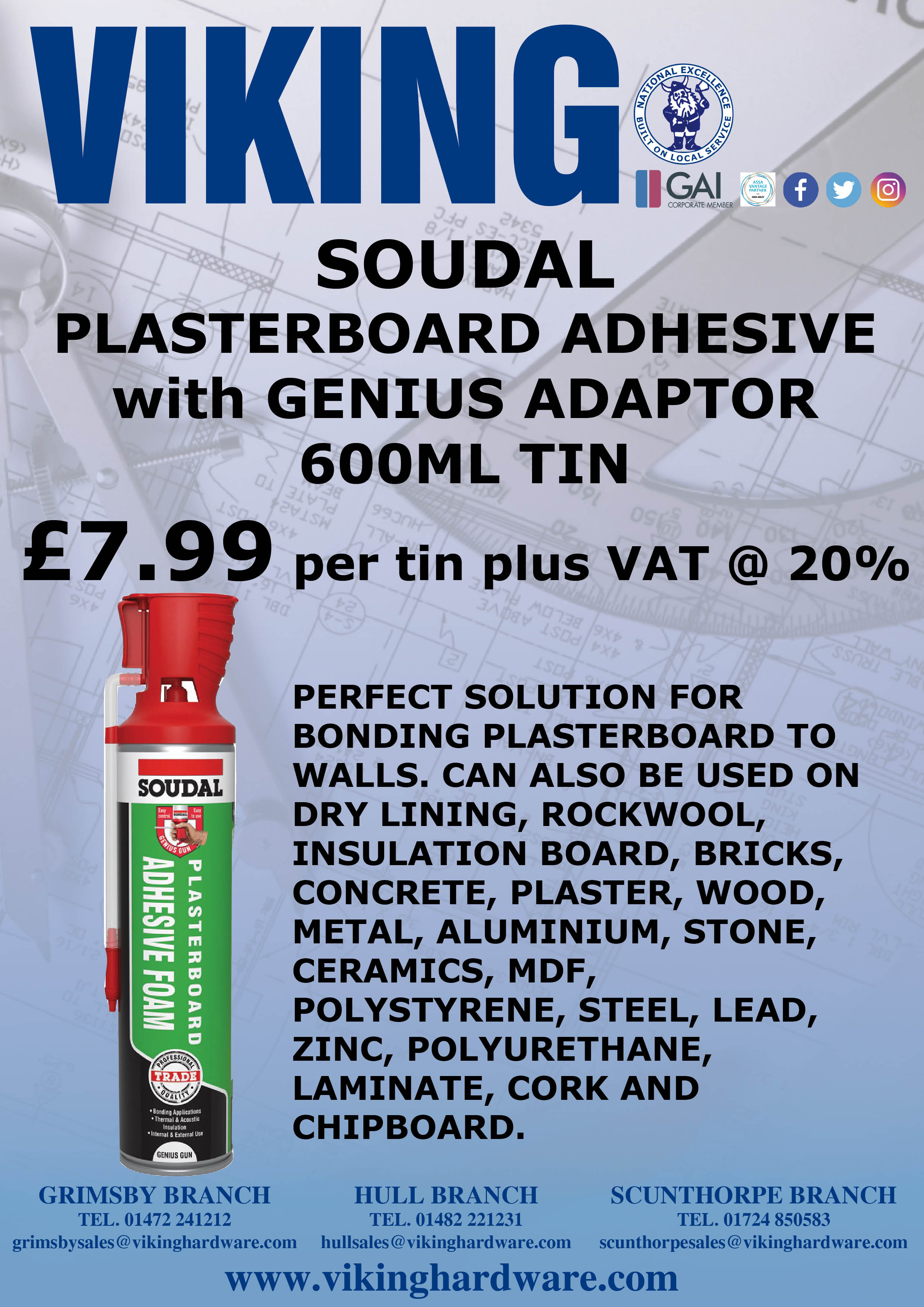 Offers & New Products Viking Hardware