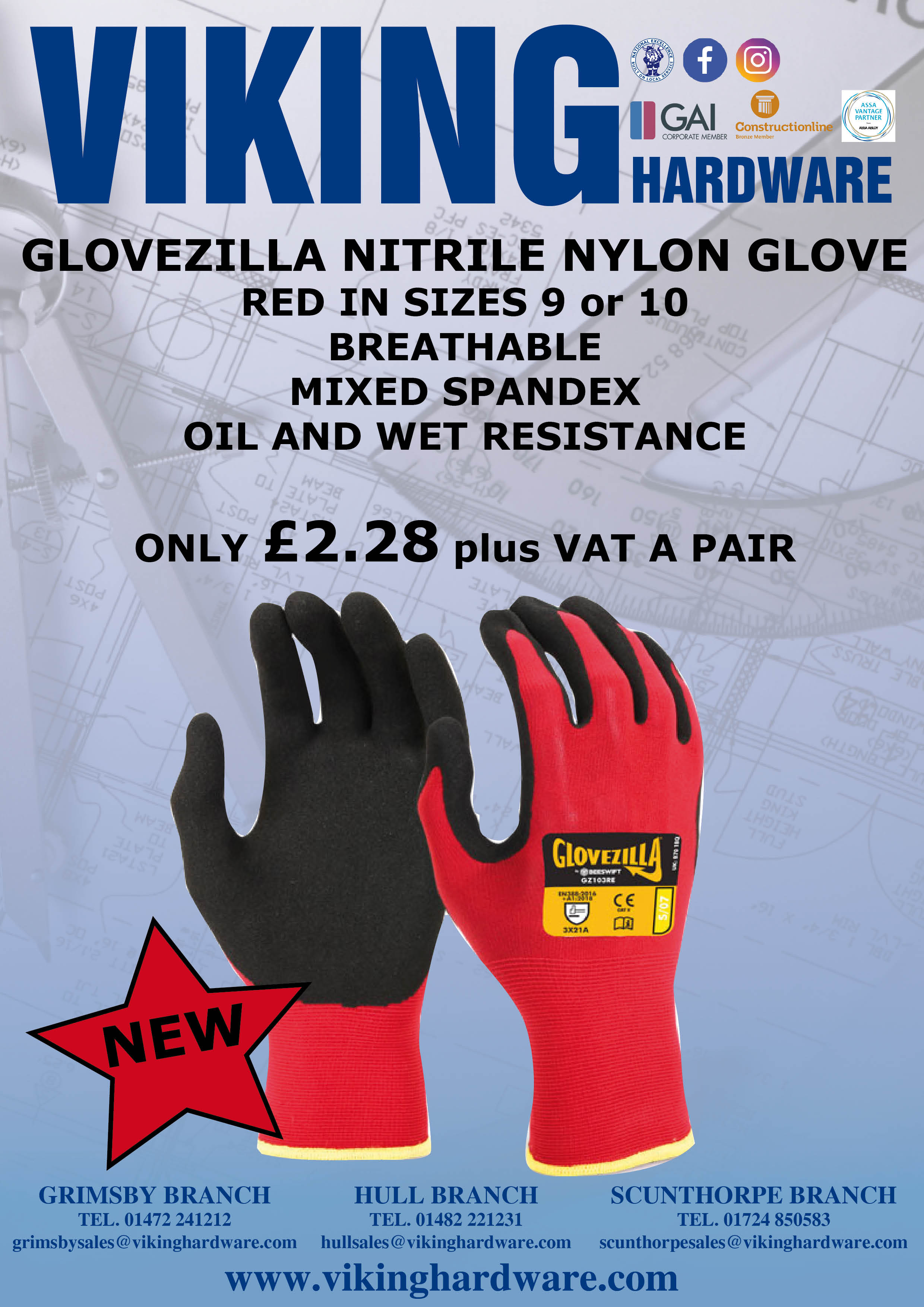 Viking Hardware Offer Leaflet